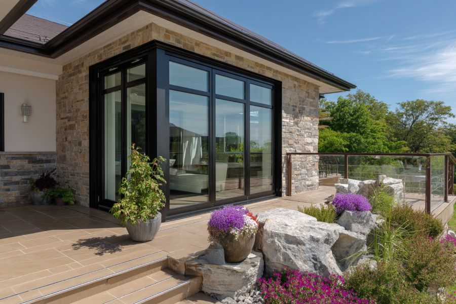 Metal windows for new homes